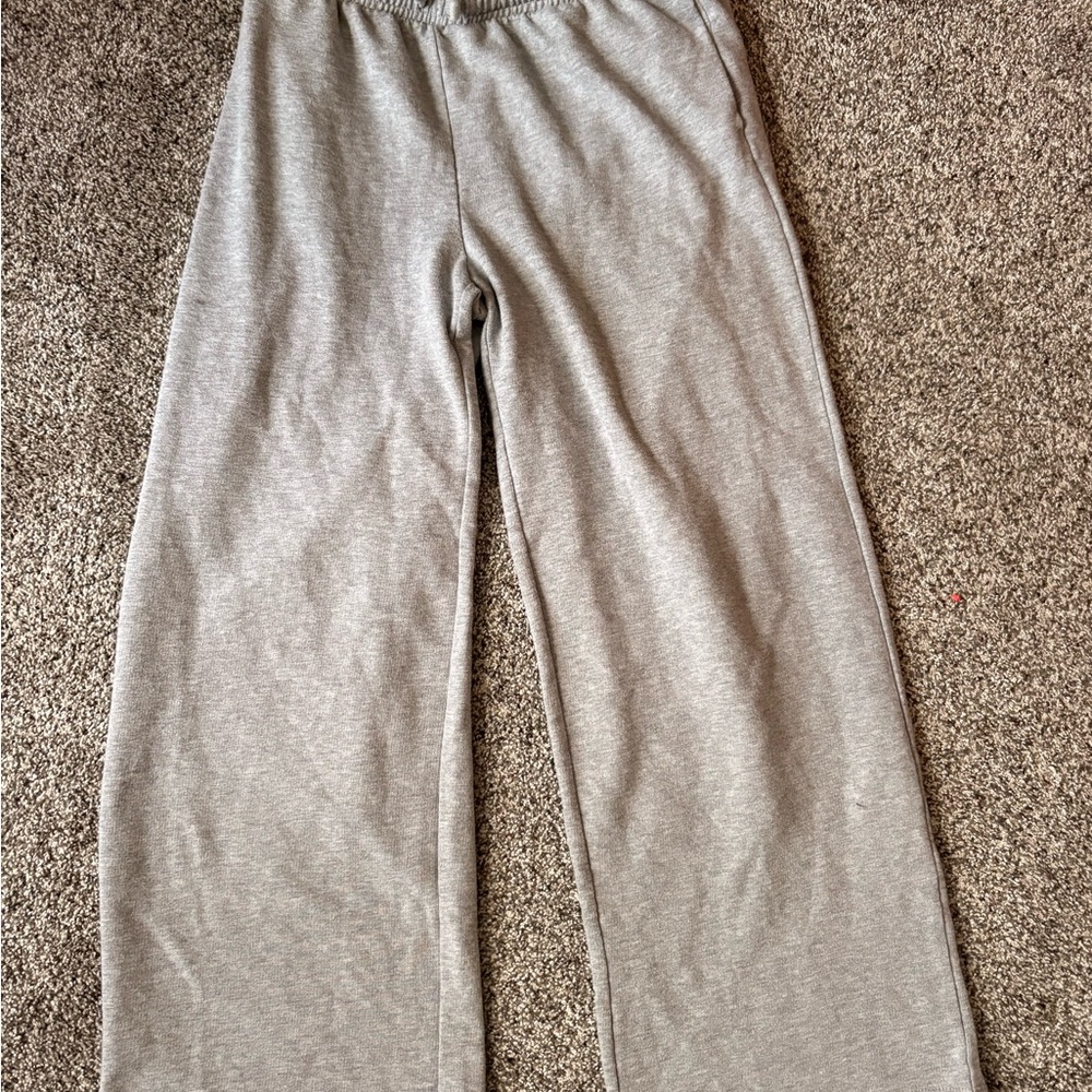 baggy grey unisex sweats
